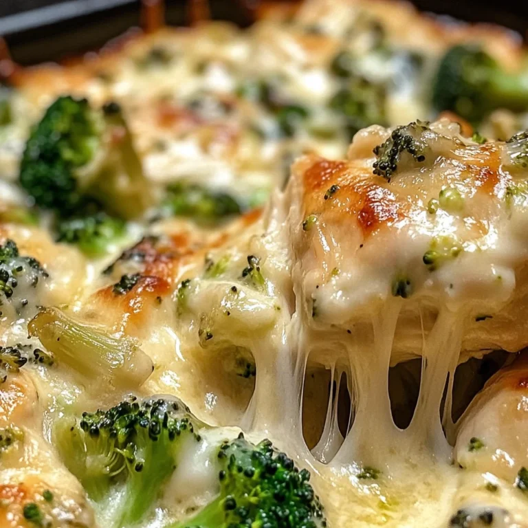 Chicken and Broccoli Alfredo Bake