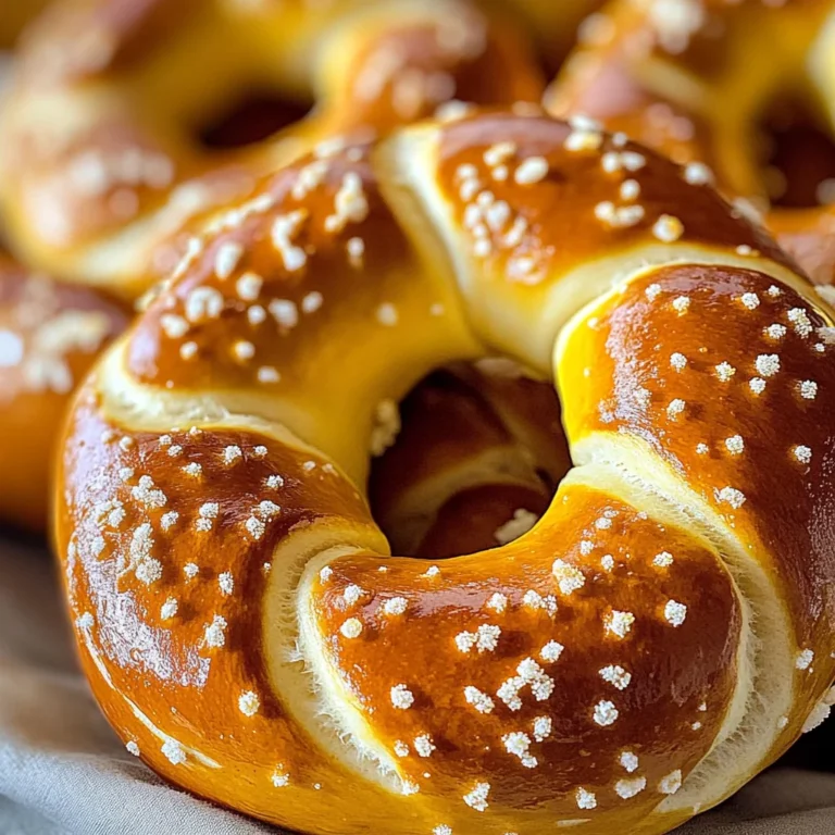 Easy Homemade Soft Pretzels