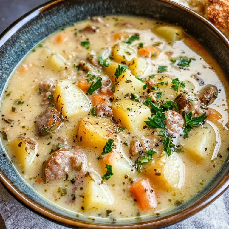 Potato and Sausage Chowder