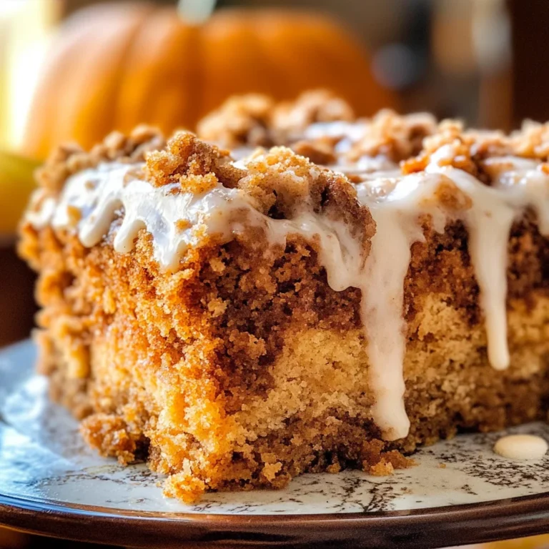 Pumpkin Coffee Cake Recipe