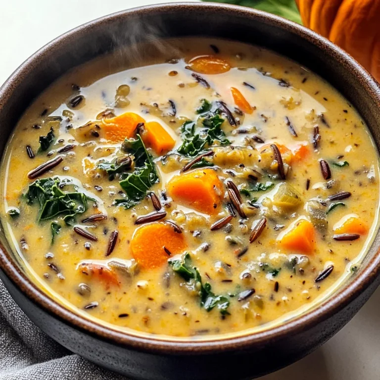 Pumpkin Wild Rice Soup