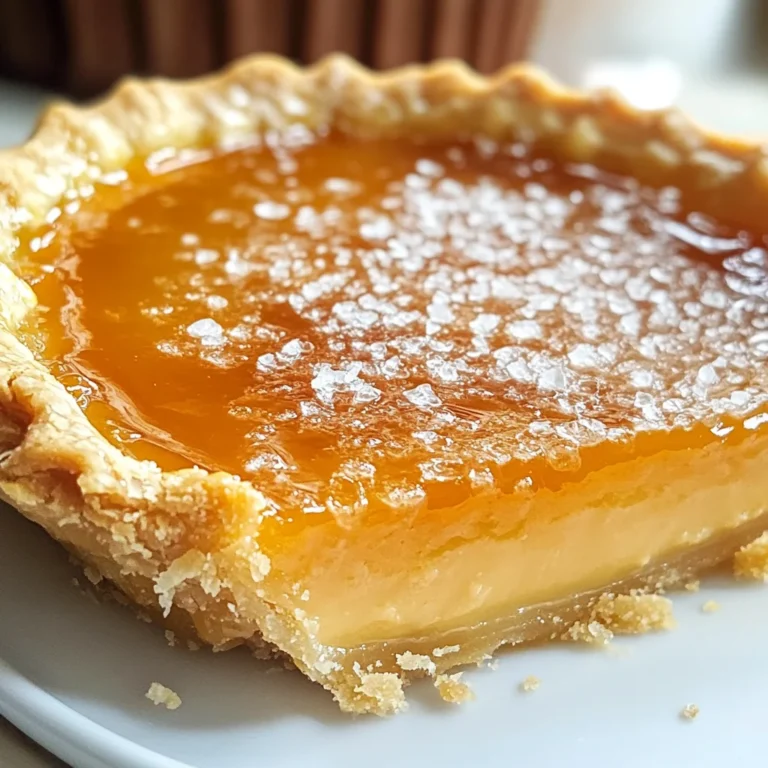 Salted Honey Pie: A Perfect Blend of Sweet and Salty